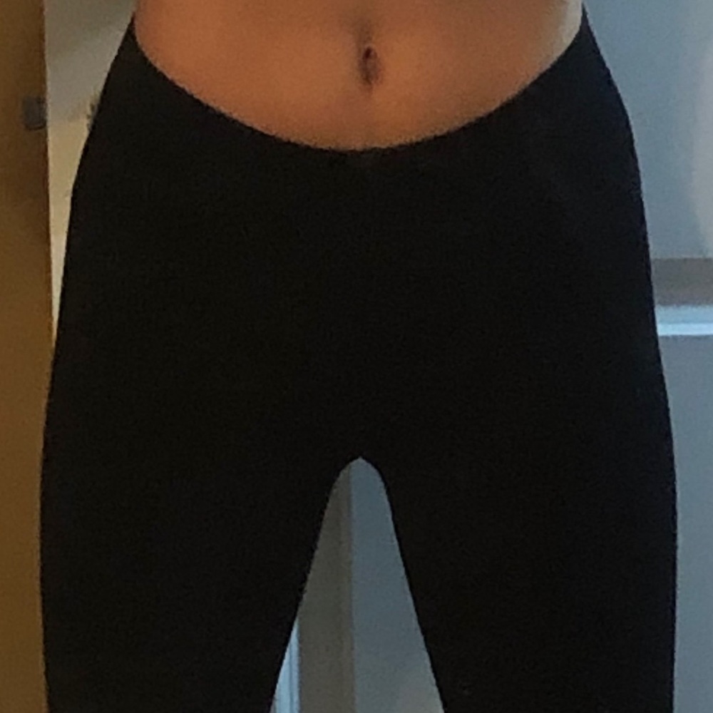 black leggings